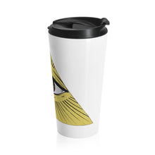 Load image into Gallery viewer, Illuminati Eye Stainless Steel Travel Mug