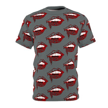 Load image into Gallery viewer, Vampire Lips AOP Cut & Sew Tee