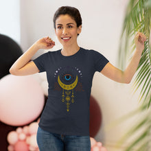 Load image into Gallery viewer, Boho Moon Slim Fit Triblend Tee