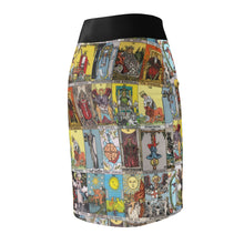 Load image into Gallery viewer, Tarot Pencil Skirt