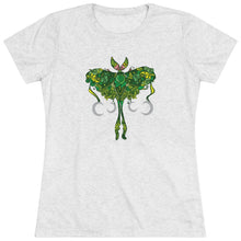 Load image into Gallery viewer, Luna Moth Slim Fit Triblend Tee