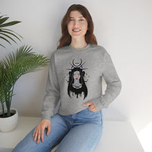 Load image into Gallery viewer, Hekate Triformis Heavy Blend™ Crewneck Sweatshirt