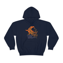 Load image into Gallery viewer, Something Wicked This Way Comes Heavy Blend™ Hooded Sweatshirt