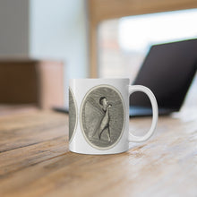 Load image into Gallery viewer, Moth Man Ceramic Mug 11oz