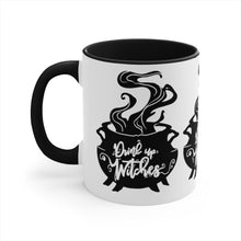 Load image into Gallery viewer, Drink Up Witches Accent Coffee Mug, 11oz