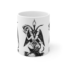 Load image into Gallery viewer, Baphomet Ceramic Mug 11oz