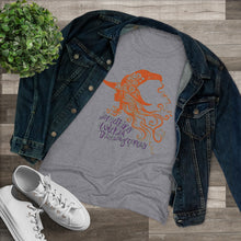 Load image into Gallery viewer, Something Wicked This Way Comes Slim Fit Triblend Tee
