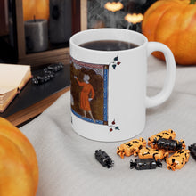 Load image into Gallery viewer, Libra Medieval Art Ceramic Mug 11oz