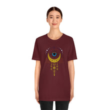 Load image into Gallery viewer, Boho Moon Jersey Short Sleeve Tee
