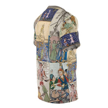 Load image into Gallery viewer, People Getting Stabbed in Medieval Manuscripts AOP  Tee