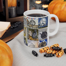 Load image into Gallery viewer, Medieval Cats Licking Their Butts Ceramic Mug 11oz