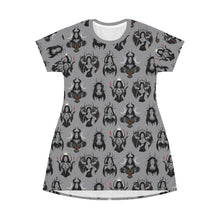 Load image into Gallery viewer, Faces Of Hekate All Over Print T-Shirt Dress