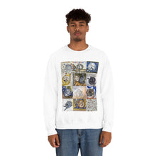 Load image into Gallery viewer, Medieval Cats Licking Their Butts Heavy Blend™ Crewneck Sweatshirt