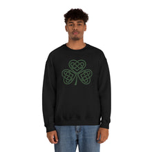 Load image into Gallery viewer, Celtic Shamrock Heavy Blend™ Crewneck Sweatshirt