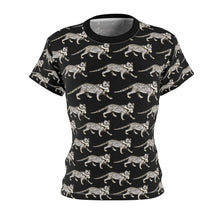 Load image into Gallery viewer, Flaisch Macht Flaisch Cat Women's AOP Tee