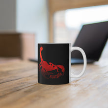 Load image into Gallery viewer, Scorpio Mars Print Ceramic Mug 11oz