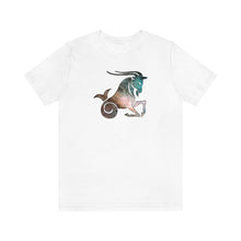 Load image into Gallery viewer, Capricorn Galaxy Jersey Short Sleeve Tee