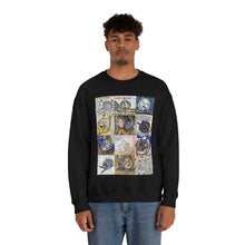 Load image into Gallery viewer, Medieval Cats Licking Their Butts Heavy Blend™ Crewneck Sweatshirt