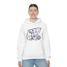 Load image into Gallery viewer, Cat Playing D&D Heavy Blend™ Hooded Sweatshirt