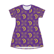 Load image into Gallery viewer, Luna Seal All Over Print T-Shirt Dress