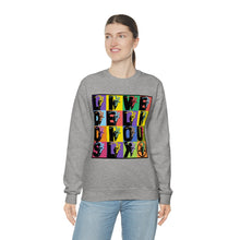 Load image into Gallery viewer, Live Deliciously Heavy Blend™ Crewneck Sweatshirt