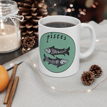 Load image into Gallery viewer, Pisces Ceramic Mug 11oz