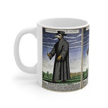 Load image into Gallery viewer, Plague Doctor Ceramic Mug 11oz