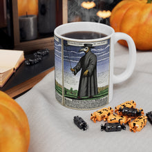 Load image into Gallery viewer, Plague Doctor Ceramic Mug 11oz