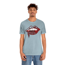 Load image into Gallery viewer, Vampire Lips Jersey Short Sleeve Tee