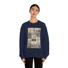 Load image into Gallery viewer, People Getting Stabbed In Medieval Manuscripts Heavy Blend™ Crewneck Sweatshirt
