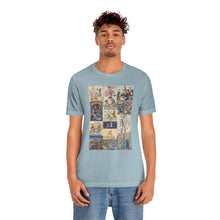 Load image into Gallery viewer, People Getting Stabbed in Medieval Manuscripts Jersey Short Sleeve Tee