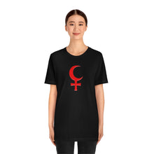 Load image into Gallery viewer, Dark Moon Lilith Jersey Short Sleeve Tee