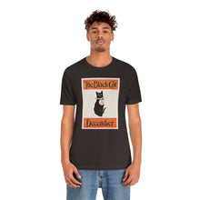 Load image into Gallery viewer, The Black Cat Jersey Short Sleeve Tee