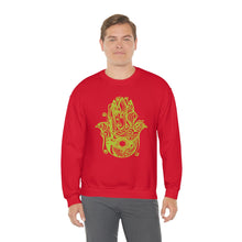 Load image into Gallery viewer, Hamsa Heavy Blend™ Crewneck Sweatshirt