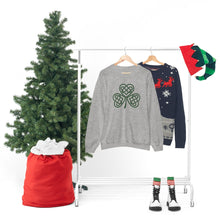Load image into Gallery viewer, Celtic Shamrock Heavy Blend™ Crewneck Sweatshirt