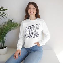 Load image into Gallery viewer, Cat Playing D&D Heavy Blend™ Crewneck Sweatshirt