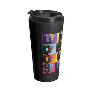 Live Deliciously Stainless Steel Travel Mug