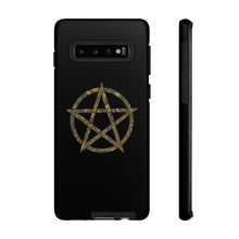 Load image into Gallery viewer, Garden Print Pentagram Tough Cases