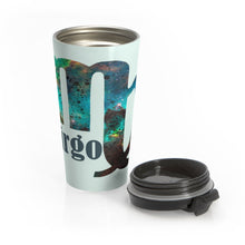 Load image into Gallery viewer, Virgo Galaxy Stainless Steel Travel Mug