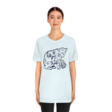 Load image into Gallery viewer, Cat Playing D&D Jersey Short Sleeve Tee