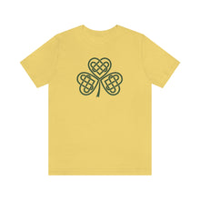 Load image into Gallery viewer, Celtic Shamrock Jersey Short Sleeve Tee