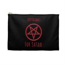 Load image into Gallery viewer, Offerings For Satan Accessory Pouch