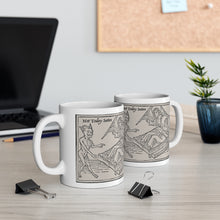Load image into Gallery viewer, Not Today Satan Ceramic Mug 11oz
