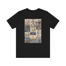 Load image into Gallery viewer, People Getting Stabbed in Medieval Manuscripts Jersey Short Sleeve Tee