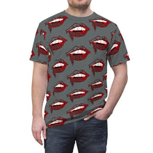 Load image into Gallery viewer, Vampire Lips AOP Cut & Sew Tee
