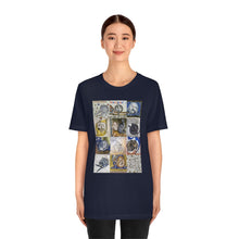Load image into Gallery viewer, Medieval Cats Licking Their Butts Jersey Short Sleeve Tee