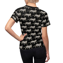 Load image into Gallery viewer, Flaisch Macht Flaisch Cat Women's AOP Tee