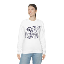 Load image into Gallery viewer, Cat Playing D&D Heavy Blend™ Crewneck Sweatshirt