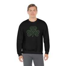 Load image into Gallery viewer, Celtic Shamrock Heavy Blend™ Crewneck Sweatshirt
