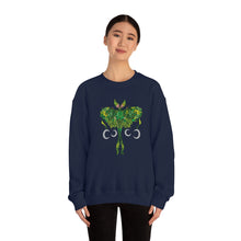 Load image into Gallery viewer, Luna Moth  Heavy Blend™ Crewneck Sweatshirt